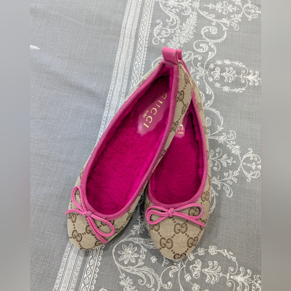 NWOT! Monogram Ballerina Flats